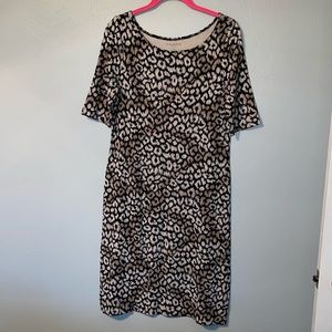 C Shift dress with stretch